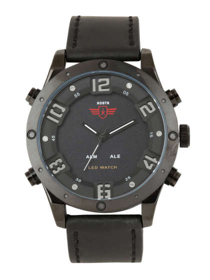 roadster analogue and digital watch